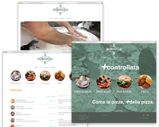Pinsa & Gusto sito web